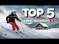 Top 5 Best Ski Resorts in Switzerland 2024/25 ( For all skill levels )