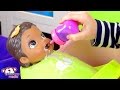 Baby Alive Bedtime Snacks!  Feeding, Diaper Change and Bedtime!