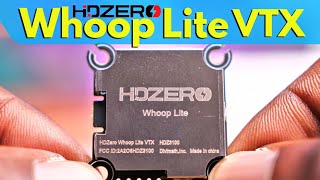 HDZero Whoop Lite VTX Combo | The 1s Digital Revolution