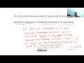 continuous functions on metrics spaces argha ghosh invited talk 37