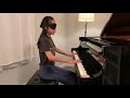 blindfolded playing piano a million possibilities very relaxing by rachel 蒙眼盲弹 一百万个可能 钢琴 抖音经典