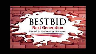#1 Introduction To Best Bid Next Generation | Best Bid Electrical Estimating Software