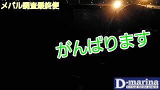 2020年3月20日　調査出航　【メバル】