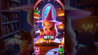 Little Witch Uses All Of Her Brain 🧙 #shorts #stories