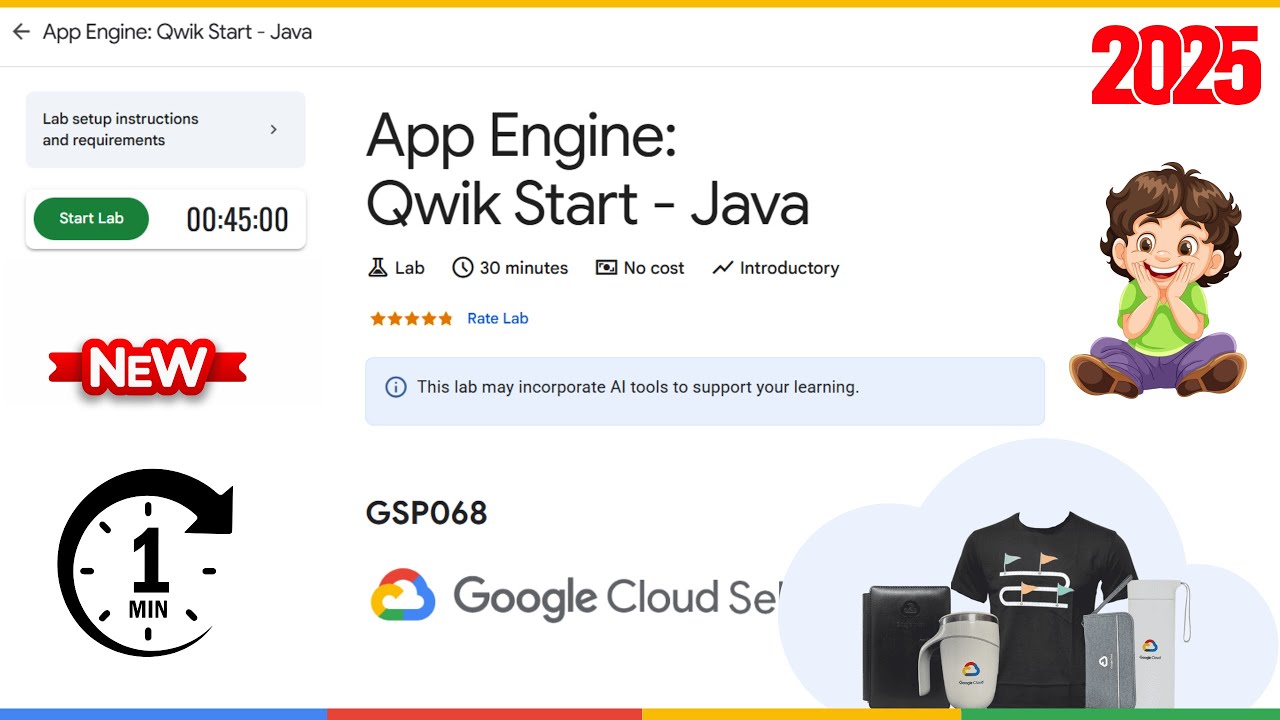 App Engine Qwik Start Java Gsp068 Youtube
