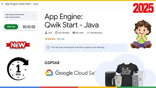 App Engine: Qwik Start - Java | GSP068