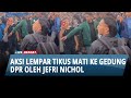 Aksi Lempar Tikus Mati Hingga Payung Hitam ke Gedung DPR oleh Jefri Nichol Punya Makna Tersendiri