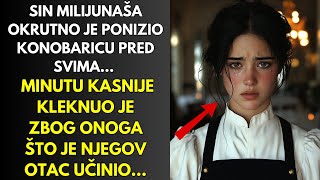 SIN MILIJUNAŠA PONIZIO JE KONOBARICU, ALI MINUTU KASNIJE KLEČAO JE ZBOG OCA...