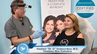 Radiesse Neck Wrinkle Injections Explained in 4K