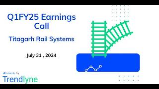 Titagarh Rail Systems Earnings Call for Q1FY25