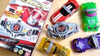 1個300円 ベルトさん表情変化！食玩 仮面ライダードライブキット 全3種 ドライブドライバー レビュー！シフトブレス トライドロン