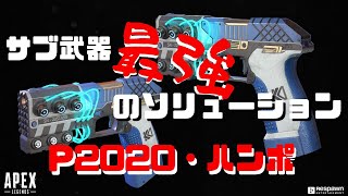 【Apex Legends】サブ武器最強のソリューション・P2020ハンポ