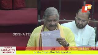 Congress MLA Sura Routray raises Cold Storage facility issue in Assembly during question hour