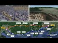 【リニア 中央新幹線】品川▶名古屋 40分 リニアの速さ 新幹線と比較 【jr maglev vs shinkansen on google earth】