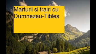 Fratele Gusti-Mărturii și trăiri cu Dumnezeu, spuse  pe muntele Ţibleş.