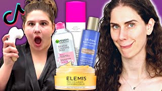Is Her Routine REALLY *REALISTIC*?! Esthetician Reacts to Remi Bader REALISTIC Nighttime Skincare