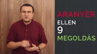 9 megoldás Aranyér ellen