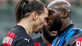 Zlatan vs Lukaku Fight | Inter 2-1 Milan