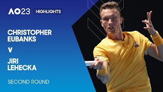 Christopher Eubanks v Jiri Lehecka Highlights | Australian Open 2023 Second Round