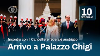 Incontro del Presidente Meloni con il Cancelliere federale della Repubblica d’Austria Schallenberg