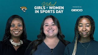 National Girls + Women in Sports Day: Jaguars Paving the Way Across Various Departments