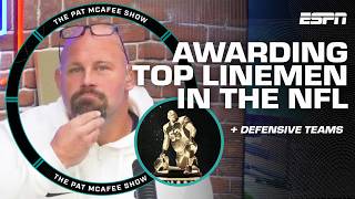 THE 2024-25 TRENCHYS 🤩🏆 Pat McAfee awards top OLs \u0026 DBs of the season | The Pat McAfee Show