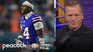 Stefon Diggs working out with C.J. Stroud, Tank Dell and more | Pro Football Talk | NFL on NBC