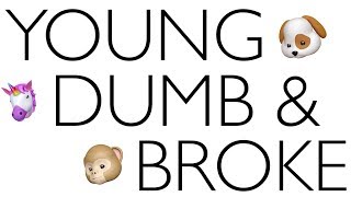 Young Dumb & Broke by Khalid @TheGreatKhalid | iPhone X ANIMOJI COVER by The Fu