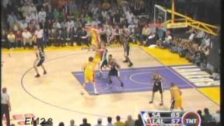 Los Angeles Lakers vs San Antonio Spurs Game 1 - Conference Finals 5/21/2008. Kobe Bryant 27 Points