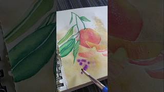 Easy water colour painting #shorts #esaypainting #watercolour