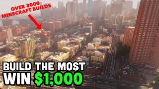 Building New York In MINECRAFT For $1000