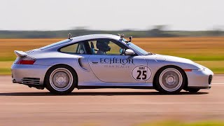 1200hp Turbo Porsche - Roll Race CHAMP!