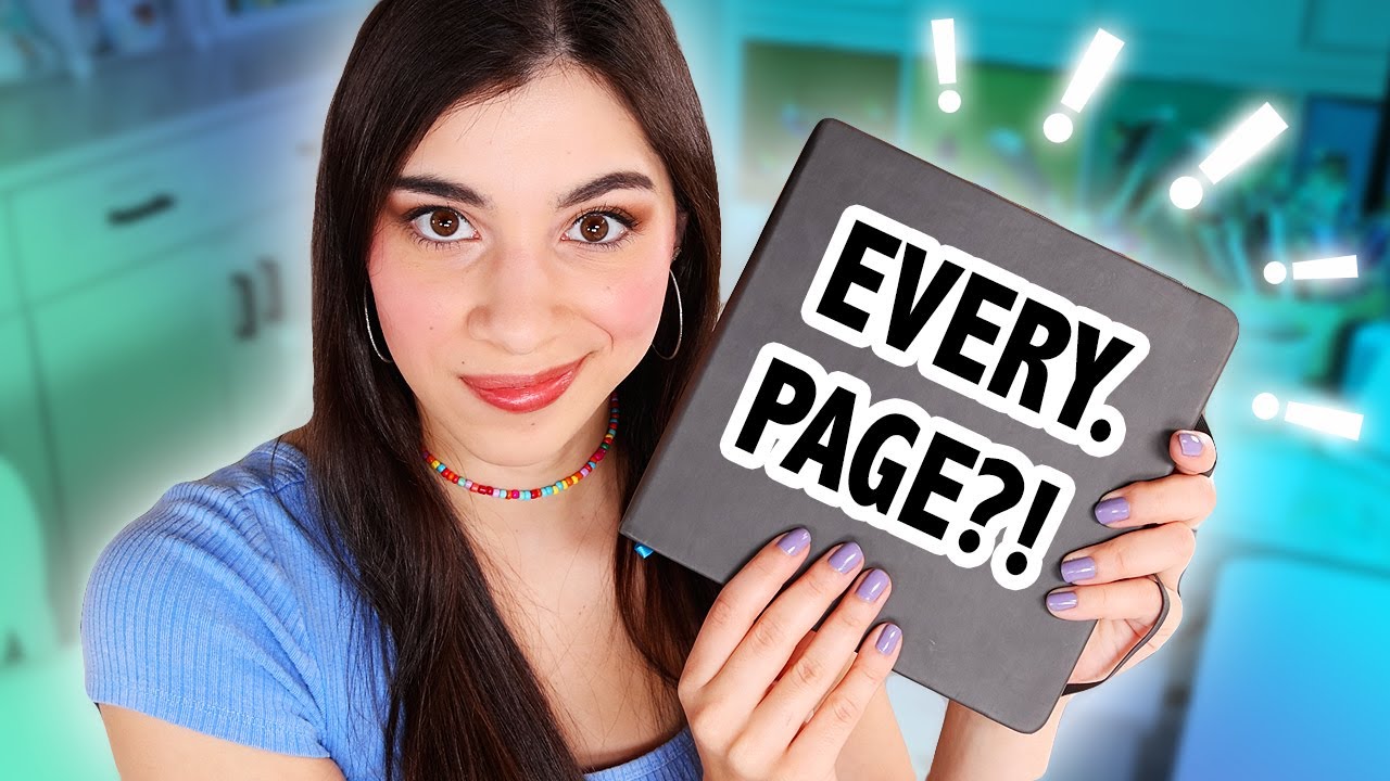 Start A New Sketchbook With Me Art Vlog Youtube