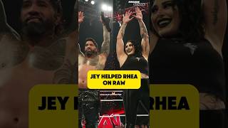 Jey Uso Helped Rhea Ripley on RAW🔥