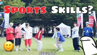 Stray Kids vs. Sports (we know who lost) #2