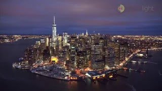 New York City Night Aerial - Using Ronin M, Sony A7Sii