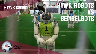 HTWK Robots vs. Bembelbots (RoboCup Robofootball German Open 2024)