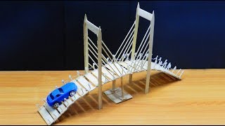 Cara Membuat Miniatur Jembatan Dari Stik Es Krim Yang 