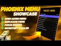 FiveM Cheat | Phoenix Mod Menu | Steal Inventories | Add Money | Weapons Hack