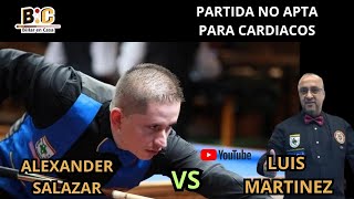 QUE PARTIDA Alexander Salazar vs Luis Martinez / 32 Finalistas  /PARADA NACIONAL /30 Carambolas