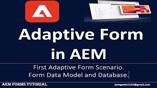 AEM Forms #4 | Adaptive form in aem