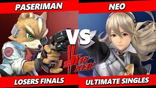 Winner! 20 Losers Finals - Neo (Corrin) Vs. Paseriman (Fox) SSBU Ultimate Tournament