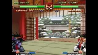 Samurai Shodown V Special Rasetsumaru VS Haohmaru