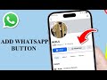 How to Add WhatsApp Button on Facebook Page