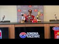 2024 nhra sonoma nationals funny car winner press conference sonomanats