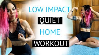 Apartment Friendly, Low Impact QUIET Workout | 30 Minute Bodyweight Only!