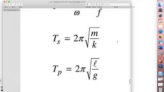 Waves & Oscillations Worksheet # 1 -- Problem # 1