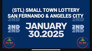 2nd Draw January 30, 2025 (Thursday) Result | Pampanga Draw and Angeles City Draw