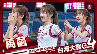 Rakuten Girls #36 禹菡 (直向) 台灣大賽G4 20231108 #樂天桃猿啦啦隊 #楽天ガールズ #台湾プロ野球