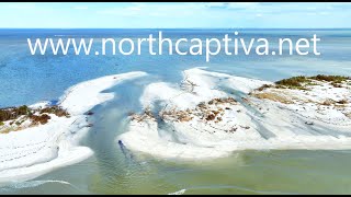 North Captiva Island - Preserve Beach and New Pass After Hurricane Milton